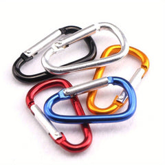 10pcs D Aluminum Mountaineering Buckle for Camping Hiking