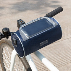 Waterproof Bike Handlebar Bag w/ Phone Holder Large Capacity Front Bag