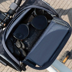 Waterproof Bike Handlebar Bag w/ Phone Holder Large Capacity Front Bag