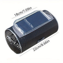 Waterproof Bike Handlebar Bag w/ Phone Holder Large Capacity Front Bag