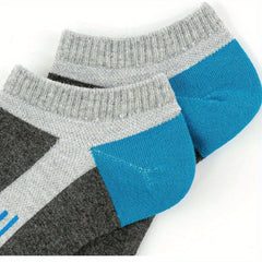 Men's Block Liner Anklets Socks Soft Breathable Sweat Absorbent Outdoor Wear