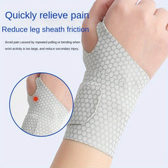 Unisex Thin Compression Wristband for Badminton Yoga Sports