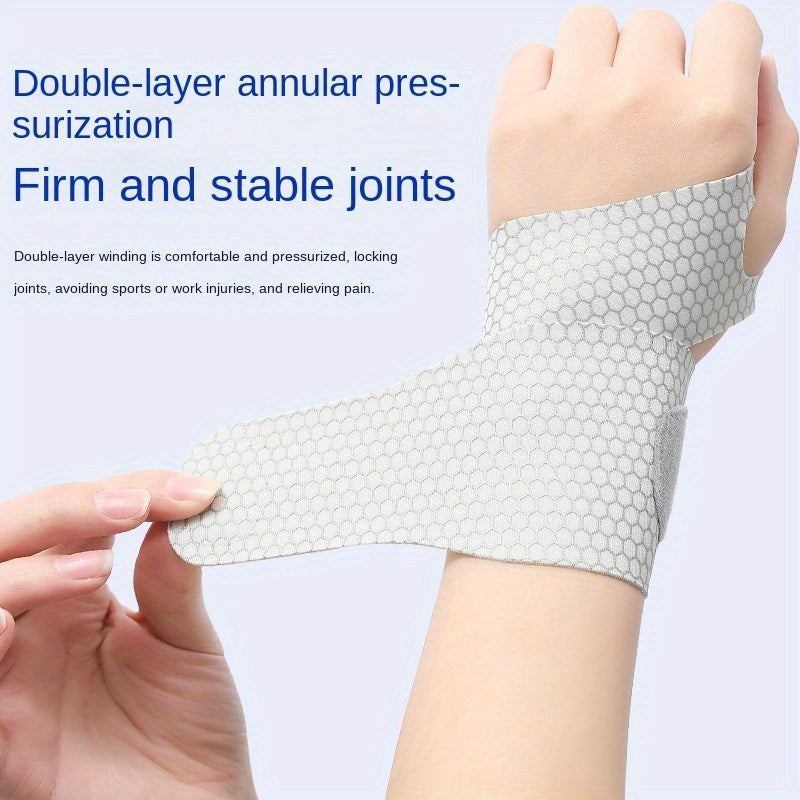 Unisex Thin Compression Wristband for Badminton Yoga Sports