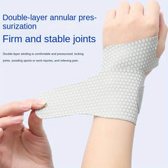 Unisex Thin Compression Wristband for Badminton Yoga Sports
