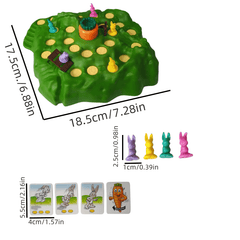 Rabbit Play Set Rabbit Trap Game Boys Girls Tabletop Games
