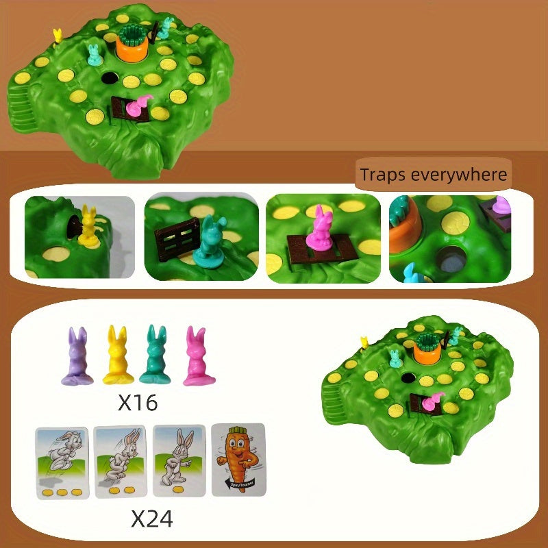Rabbit Play Set Rabbit Trap Game Boys Girls Tabletop Games
