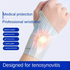 Unisex Thin Compression Wristband for Badminton Yoga Sports