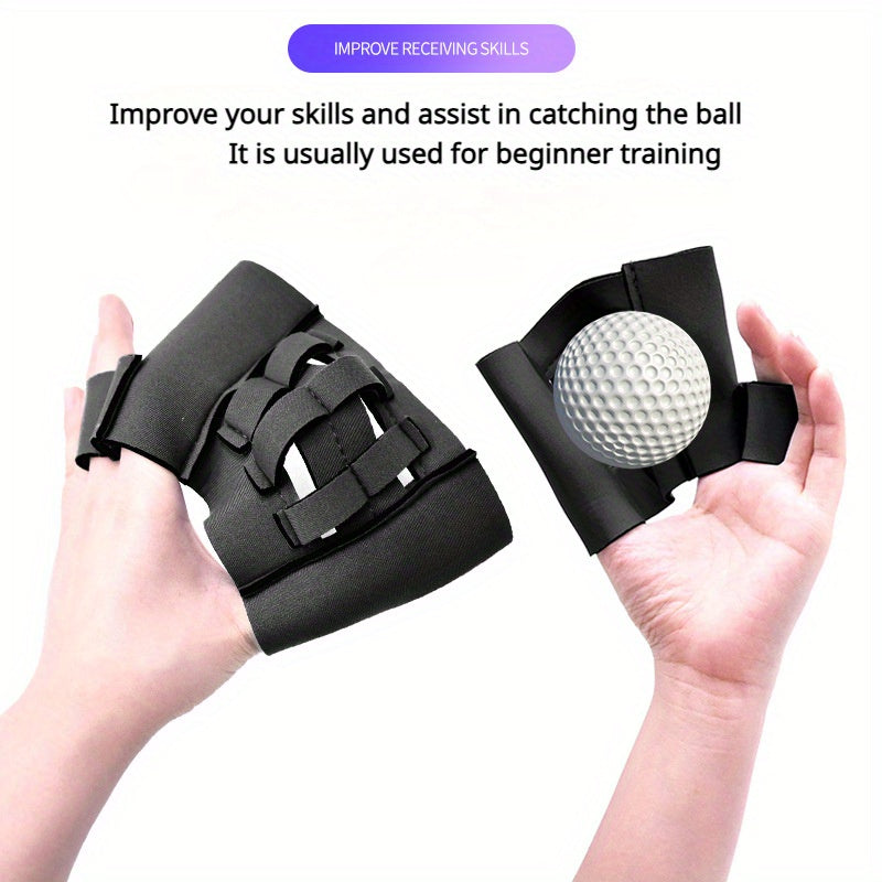 Mini Baseball Training Glove With Ball - Catching Gloves Practicing