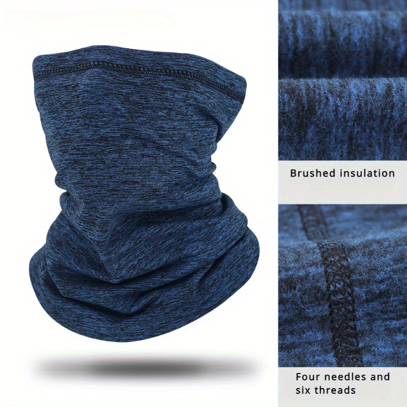 Thick Fleece Insulation Scarf for Outdoor Sports Skiing Ear Protection