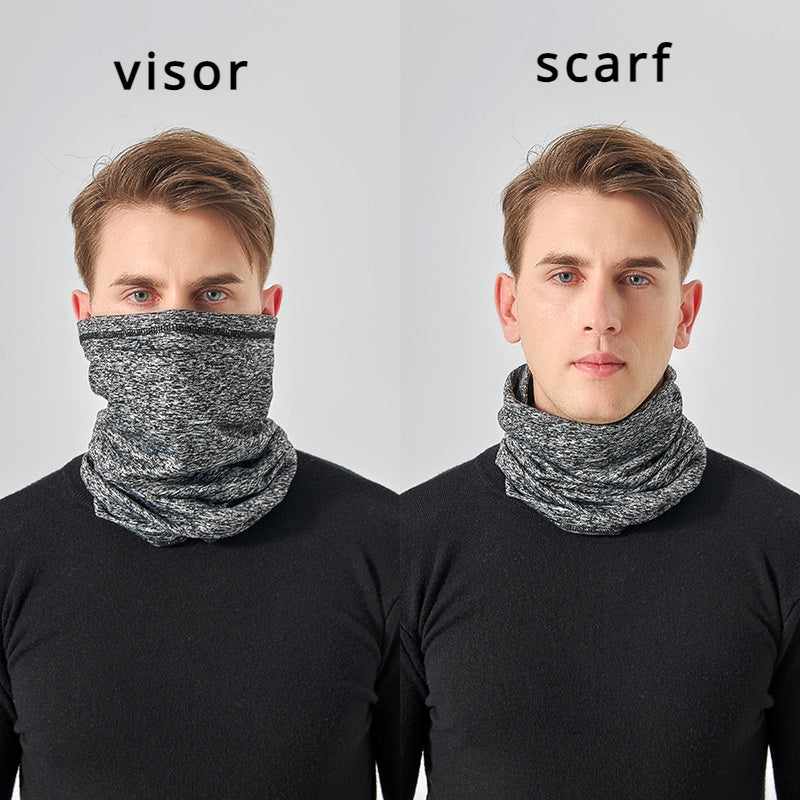 Thick Fleece Insulation Scarf for Outdoor Sports Skiing Ear Protection