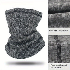 Thick Fleece Insulation Scarf for Outdoor Sports Skiing Ear Protection