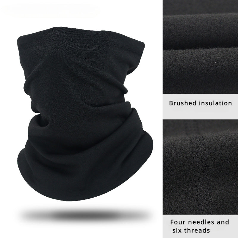 Thick Fleece Insulation Scarf for Outdoor Sports Skiing Ear Protection