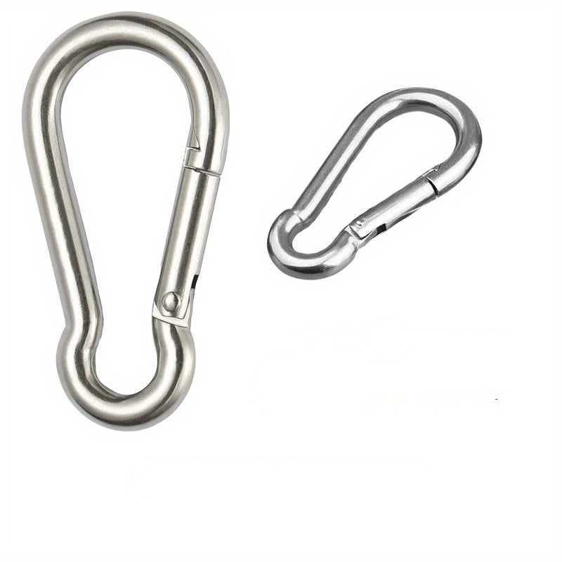 Stainless Steel Carabiner Climbing Hook Key Ring