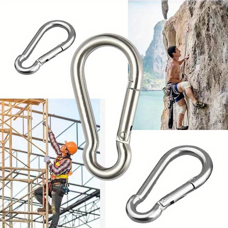 Stainless Steel Carabiner Climbing Hook Key Ring