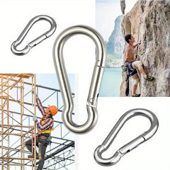 Stainless Steel Carabiner Climbing Hook Key Ring