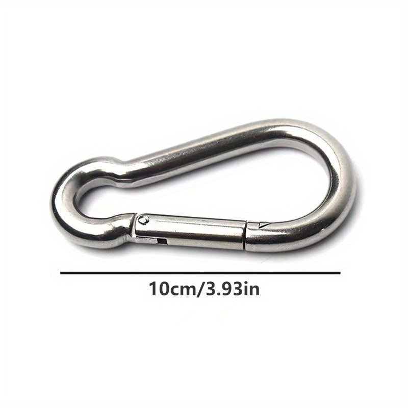 Stainless Steel Carabiner Climbing Hook Key Ring