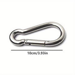 Stainless Steel Carabiner Climbing Hook Key Ring