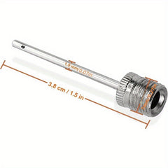 15pcs Stainless Steel Air Pump Needles for Football Basketball Volleyball