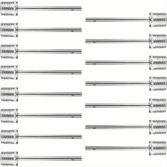 15pcs Stainless Steel Air Pump Needles for Football Basketball Volleyball