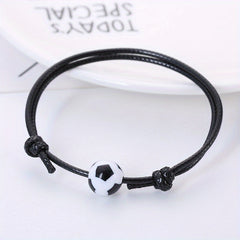Adjustable Sports Rope Bracelets for Women Fans