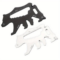 2pcs Stainless Steel Carabiner for Outdoor Activities