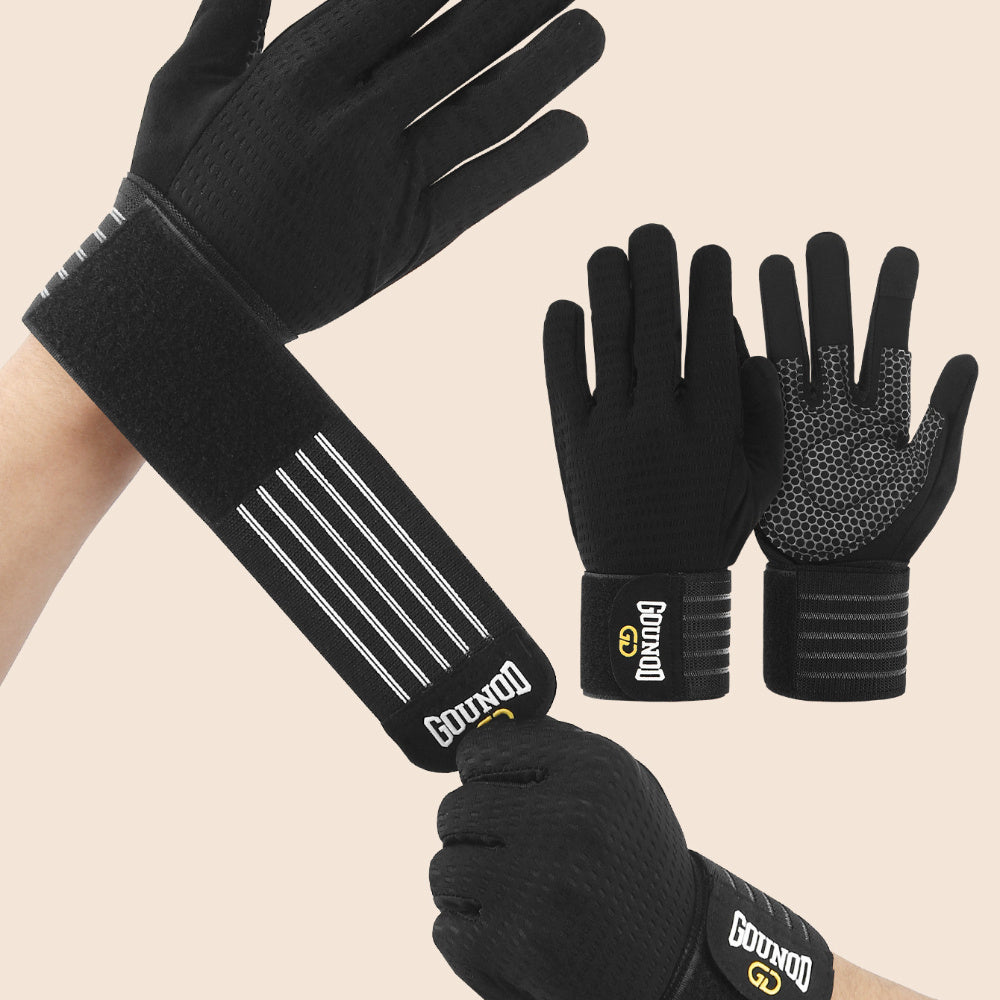 Sports Fitness Gloves Weight Lifting Training Pull Ups
