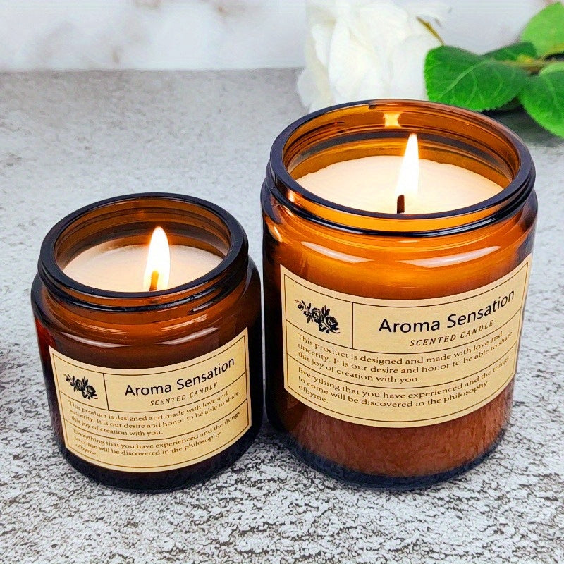Scented Candle Fresh Light Soy Wax Glass Wedding Fragrance Candle