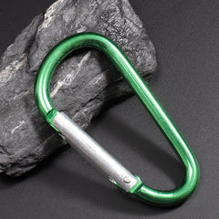 3pcs Outdoor D-shaped Spring Mountaineering Buckles