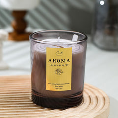Scented Candle Fresh Light Soy Wax Glass Wedding Fragrance Candle