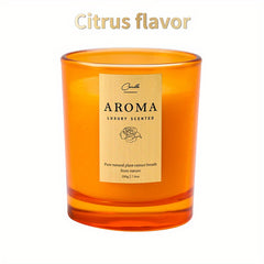 Scented Candle Fresh Light Soy Wax Glass Wedding Fragrance Candle