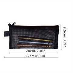 3pcs Pencil Storage Bags Stationery Bags
