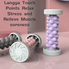 Foot Massager Muscle Relaxation Massage Tool for Yoga Pilates Feet Calves Arms