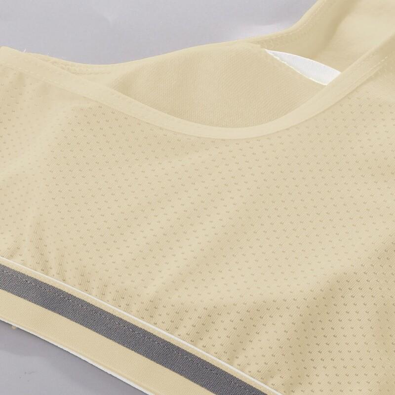 3pcs Girls Cotton Camisole Letter Printed Underwear