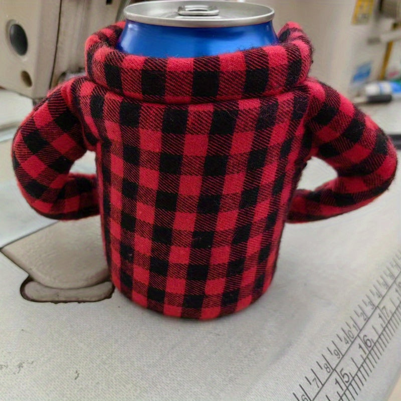 Beverage Insulating Jacket Cooler Vest Cover for Outdoor Camping Picnic Party