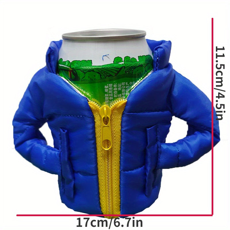 Beverage Insulating Jacket Cooler Vest Cover for Outdoor Camping Picnic Party