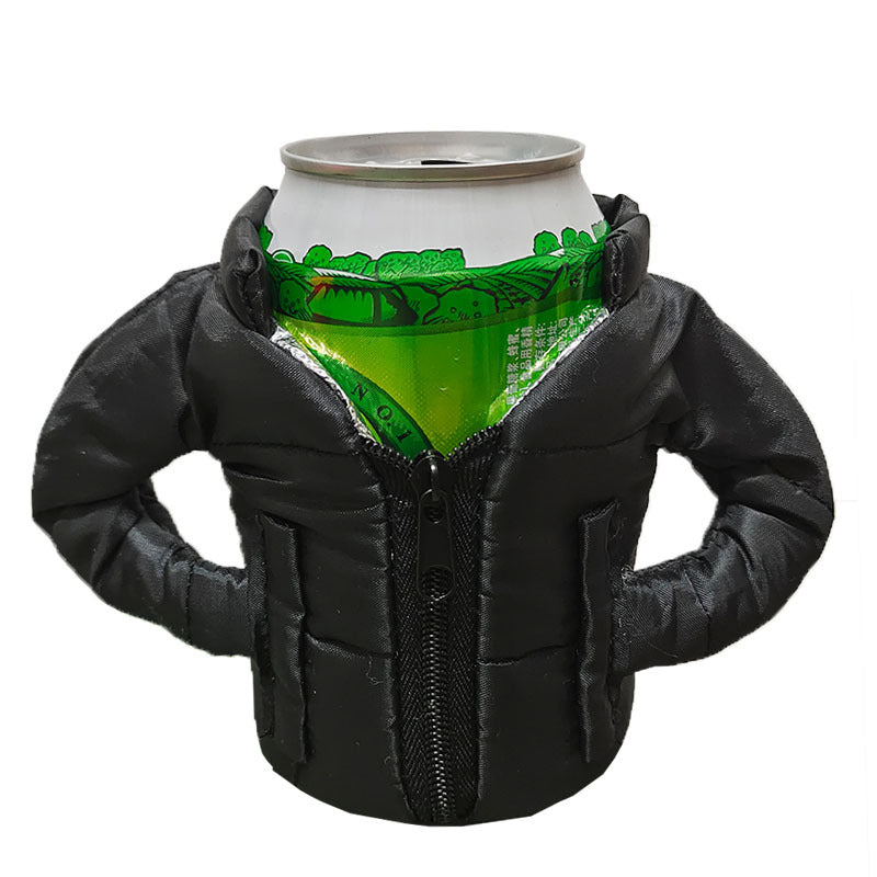 Beverage Insulating Jacket Cooler Vest Cover for Outdoor Camping Picnic Party