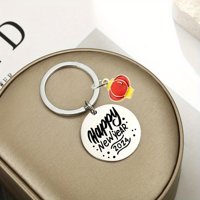 Red Lantern Keychain Pendant Year Gift Decoration