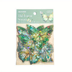 Retro Butterfly Series PVC Large Stickers - Guka Stickers & Dreamy Handbags