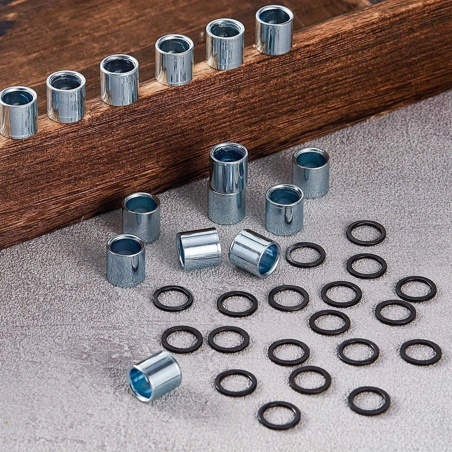 SYEBDS 36pcs Skateboard Hardware Kits with Bearing Spacers & Washers