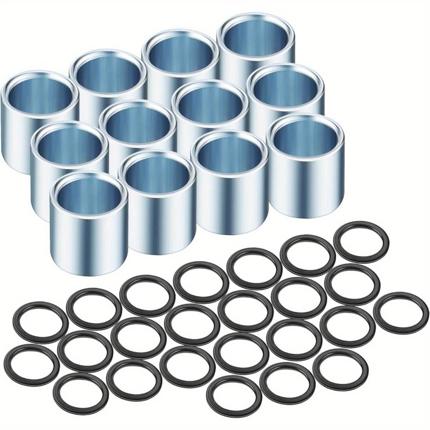 SYEBDS 36pcs Skateboard Hardware Kits with Bearing Spacers & Washers