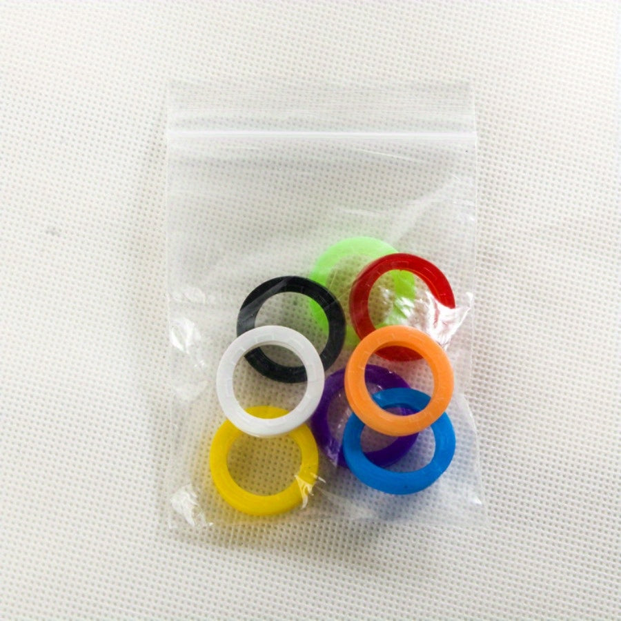 20 Pcs Silicone Key Case Plastic Key Cap Cover Label Key Protective Cover