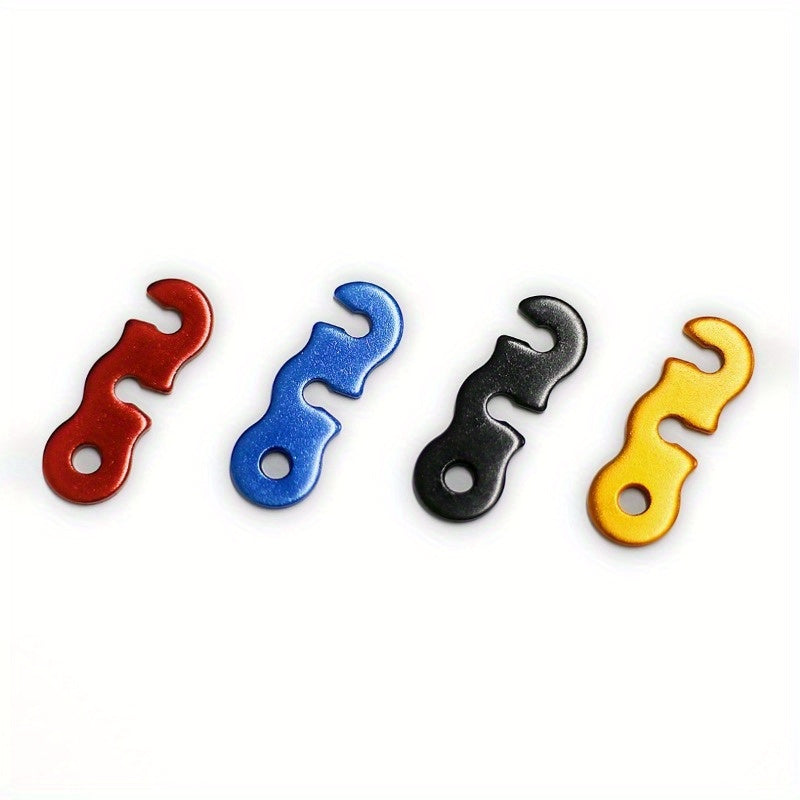 6pcs Aluminum Guyline Cord Adjusters Tent Tensioners Camping Accessories