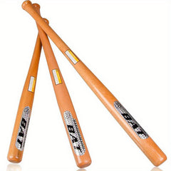Solid Wooden Baseball Bat Hardwood Softball Stick Outdoor Sports