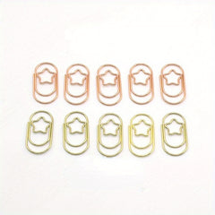 Mini Star Paper Clip Creative Mini Small Star Paper Clip