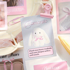 Sweet Stickers 30 Sheets Girl's Diary Series Copperplate Paper Stickers