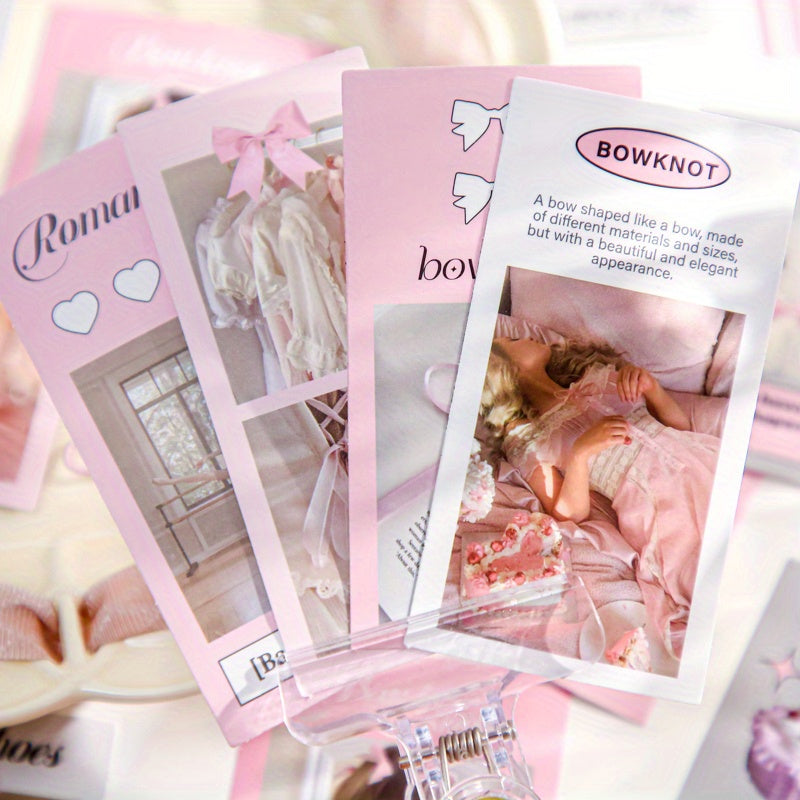 Sweet Stickers 30 Sheets Girl's Diary Series Copperplate Paper Stickers