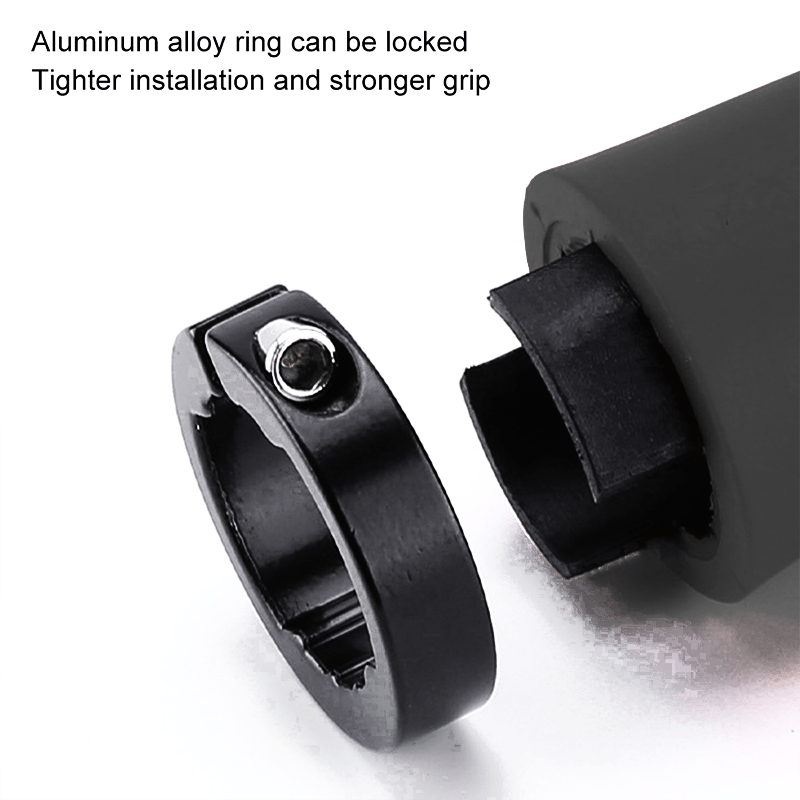 Non Slip Mountain Bike Grip Soft Rubber Lockable Bike Parts