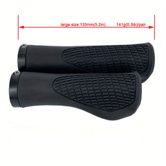 Non Slip Mountain Bike Grip Soft Rubber Lockable Bike Parts