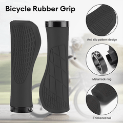 Non Slip Mountain Bike Grip Soft Rubber Lockable Bike Parts