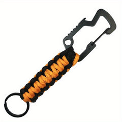 Outdoor Carabiner Keychain with Bottle Opener
